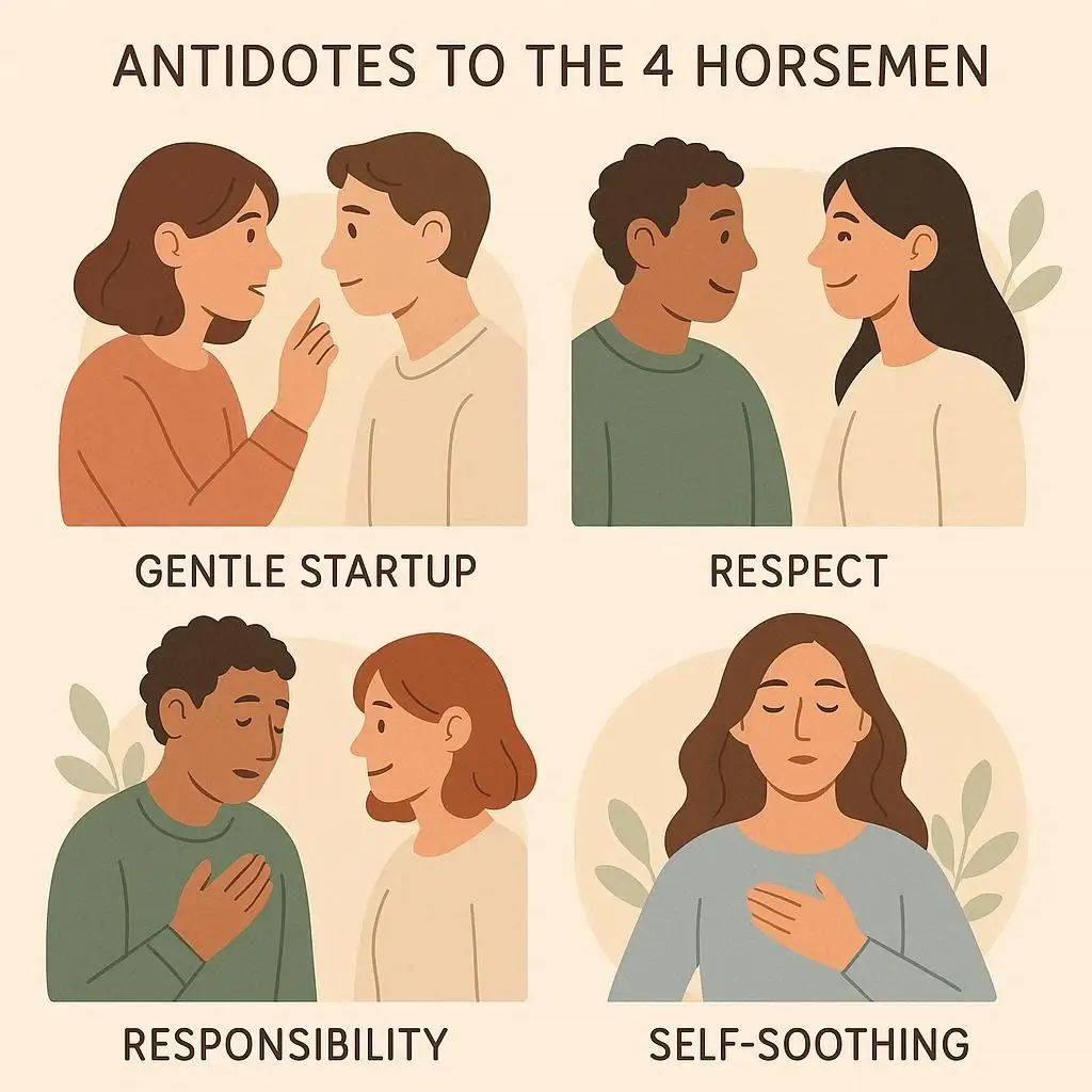 Antidotes to the 4 Horsemen
