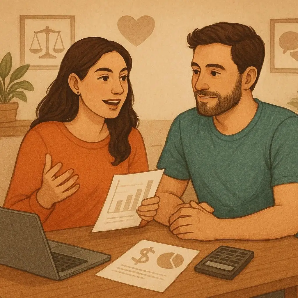 partnership in a female led relationship.